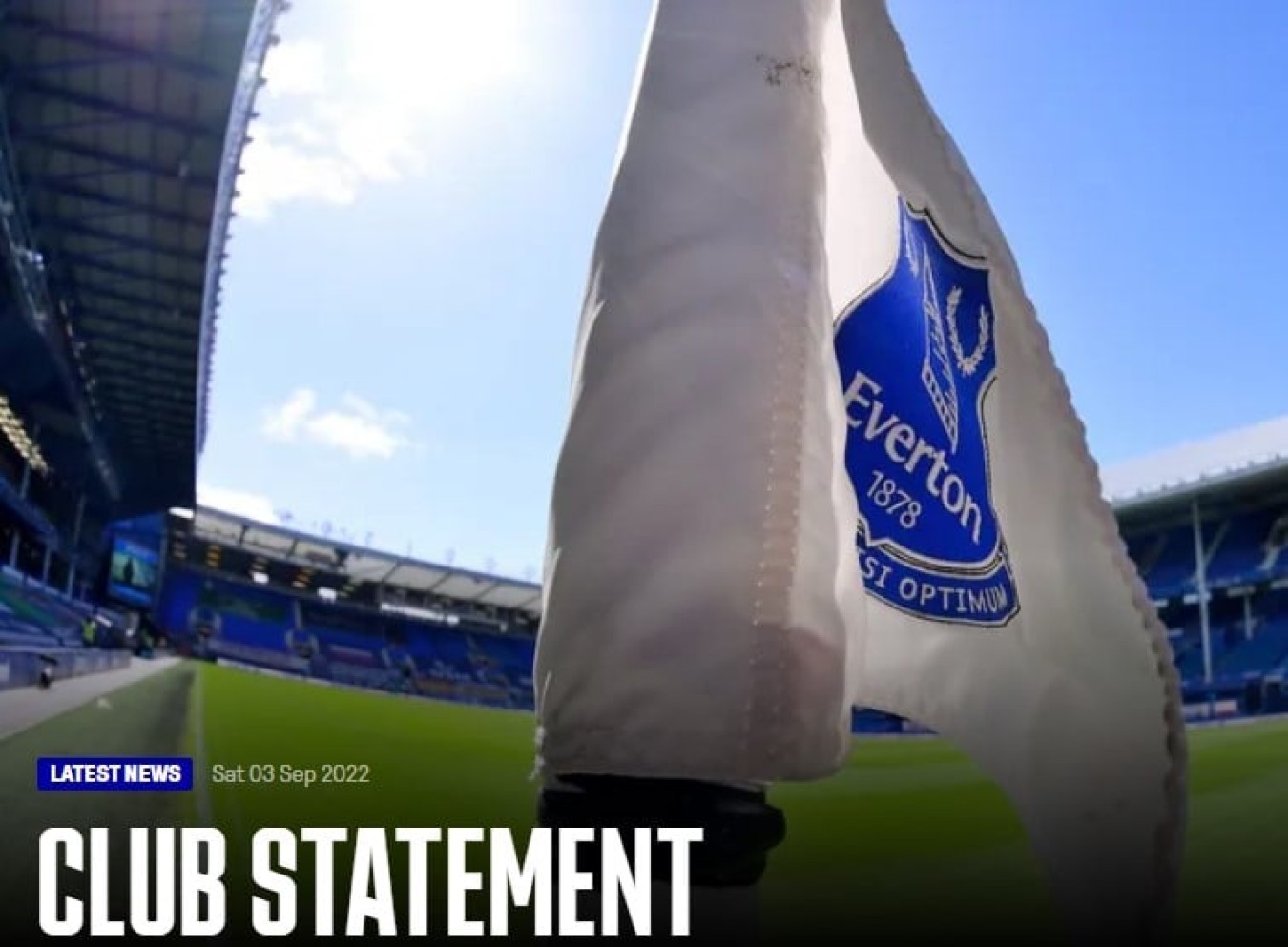 Everton statement