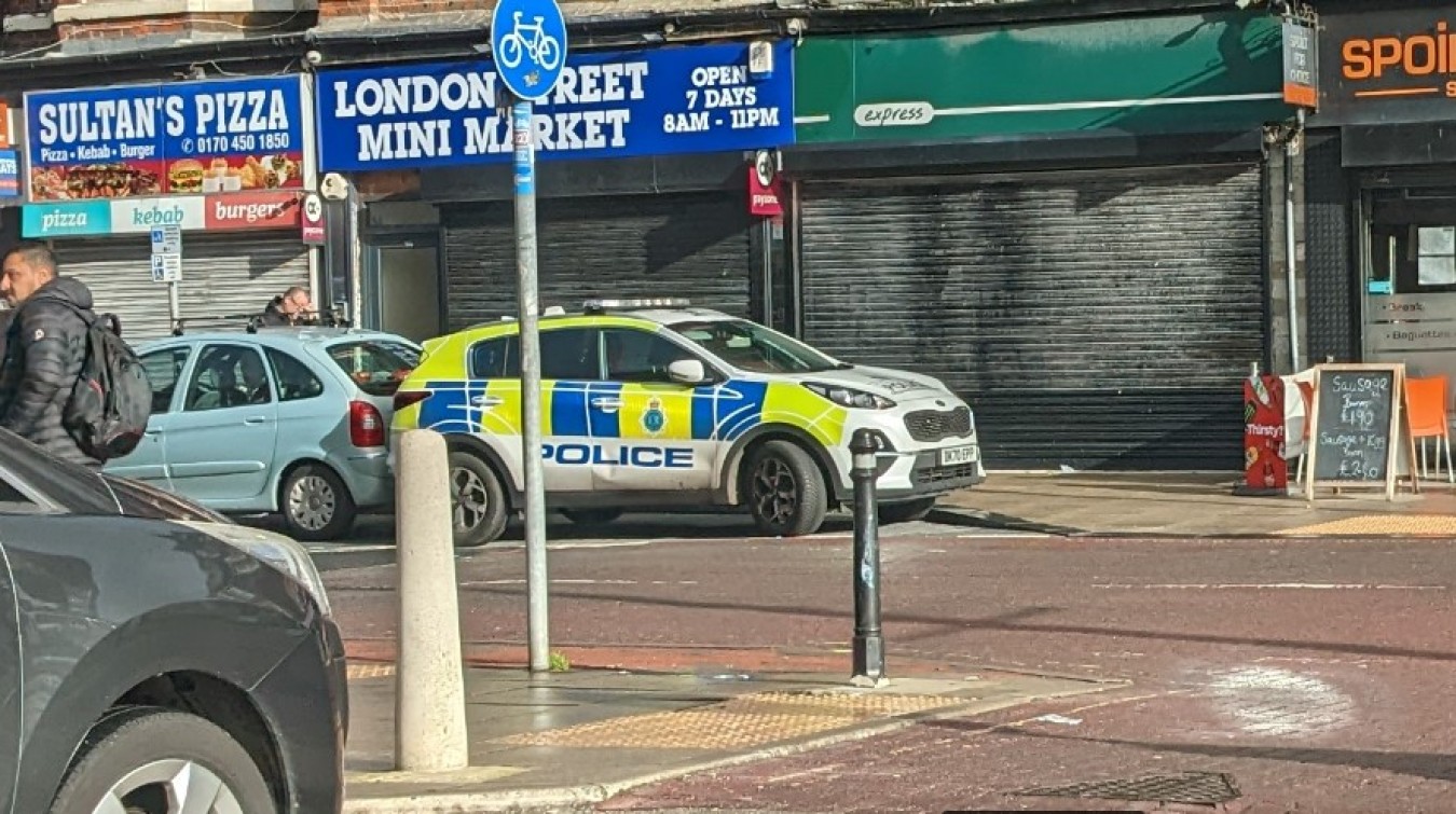 Police raid london st