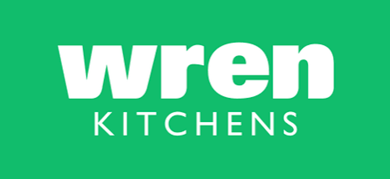 wafting kitchen sign with green background and white text