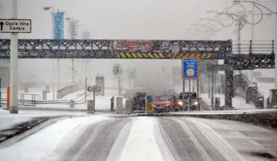 snow